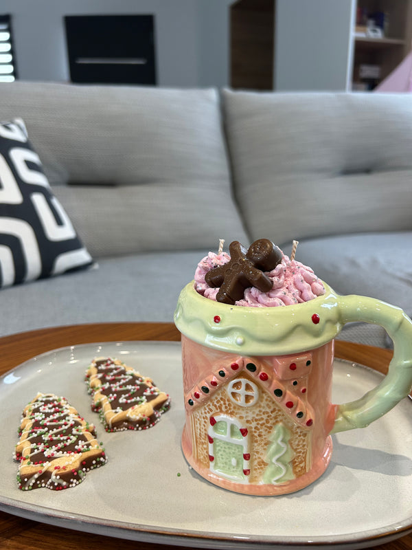 BOUGIE MUG CHOCOLAT CHAUD